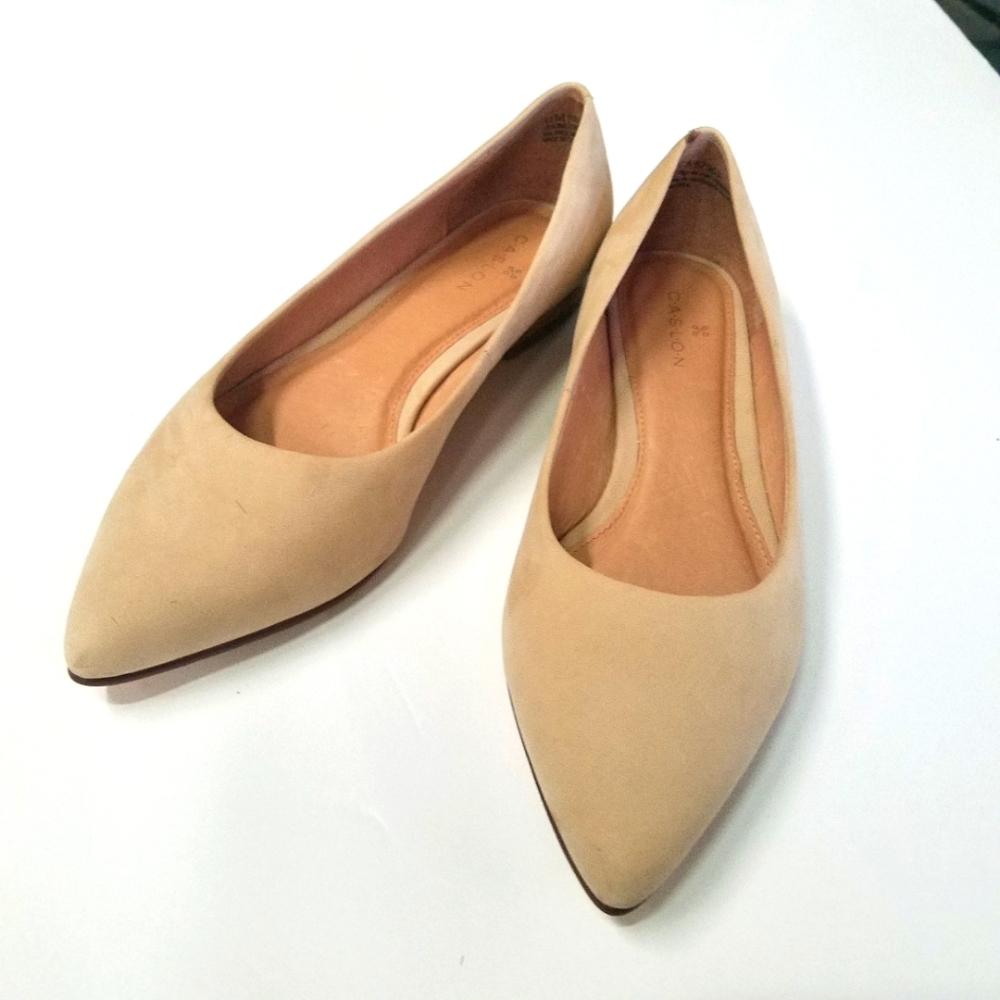 Caslon flats beige/cream color